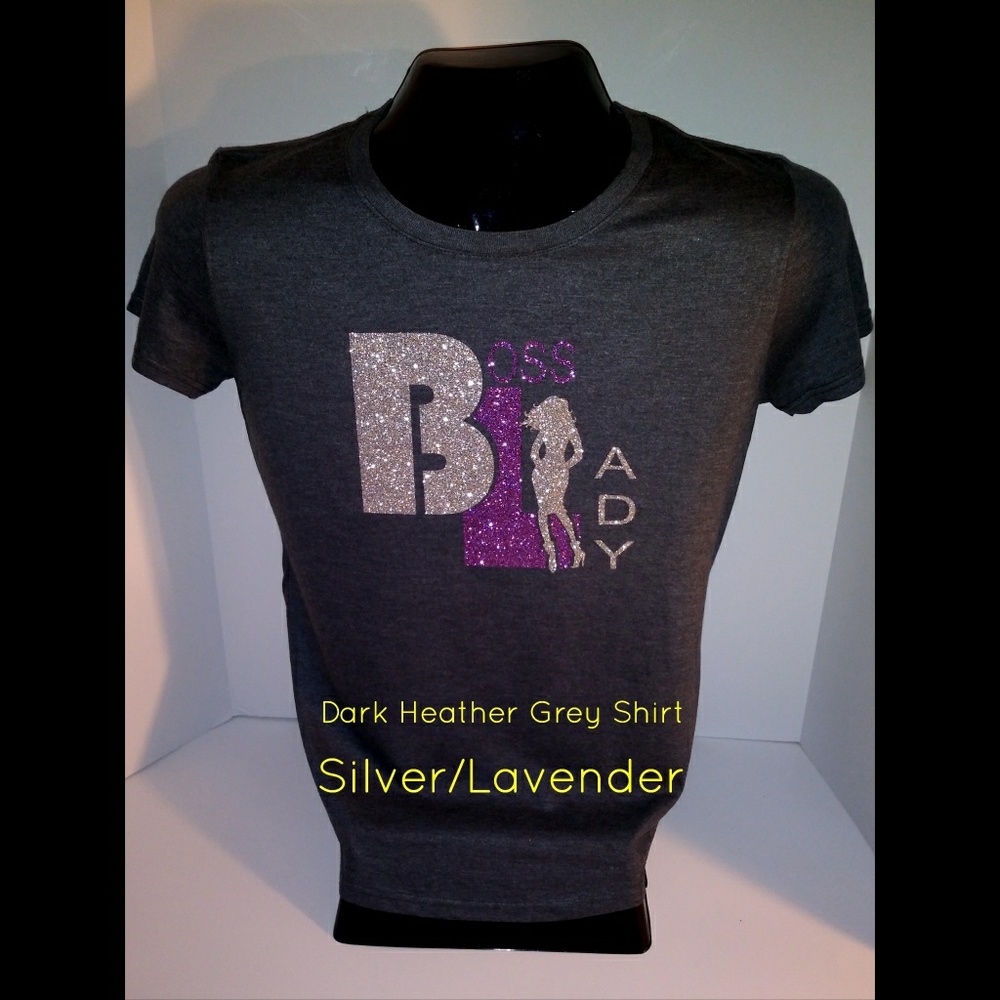 Boss Lady Glitter T-Shirt